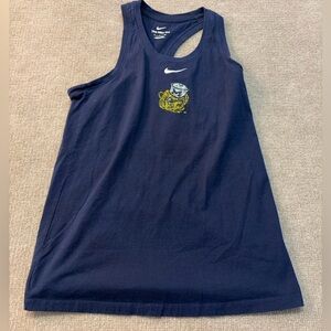 Nike Racerback Graphic Tank
Navy Blue Collegiate Mascot – Size M 1792